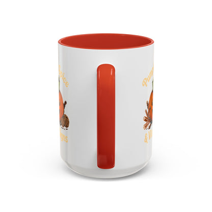 Pumpkin Spice Coffee Mug - Perfect for Fall Decor, Nursing Gifts, Halloween Parties, Cozy Mornings, Harvest Gatherings