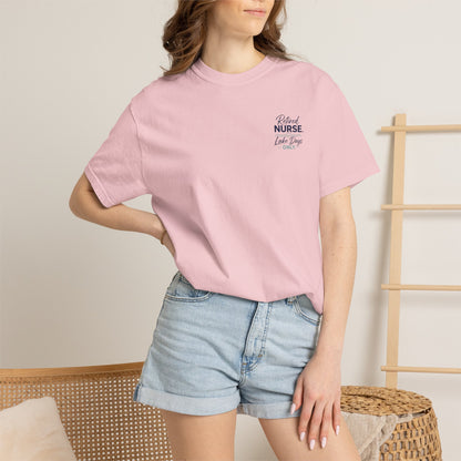 Retired Nurse Lake Days Only T-shirt | Retirement Nursing Tee