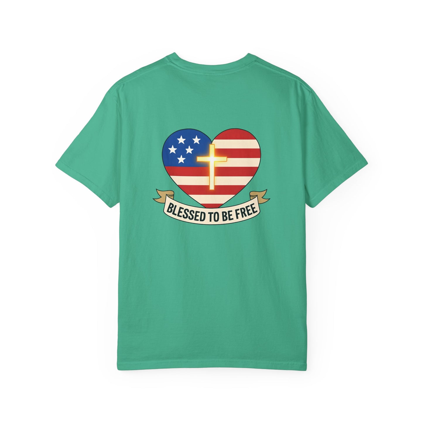 Freedom Blessed to Be Free Unisex T-shirt, Inspirational Tee, Positive Vibes Shirt, Gift for Him or Her, Casual Top, Comfortable Clothing