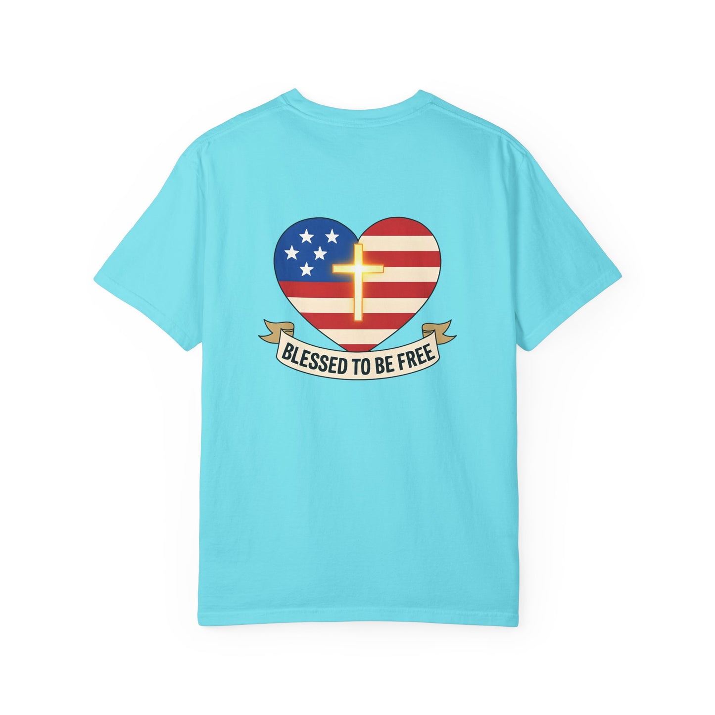 Freedom Blessed to Be Free Unisex T-shirt, Inspirational Tee, Positive Vibes Shirt, Gift for Him or Her, Casual Top, Comfortable Clothing