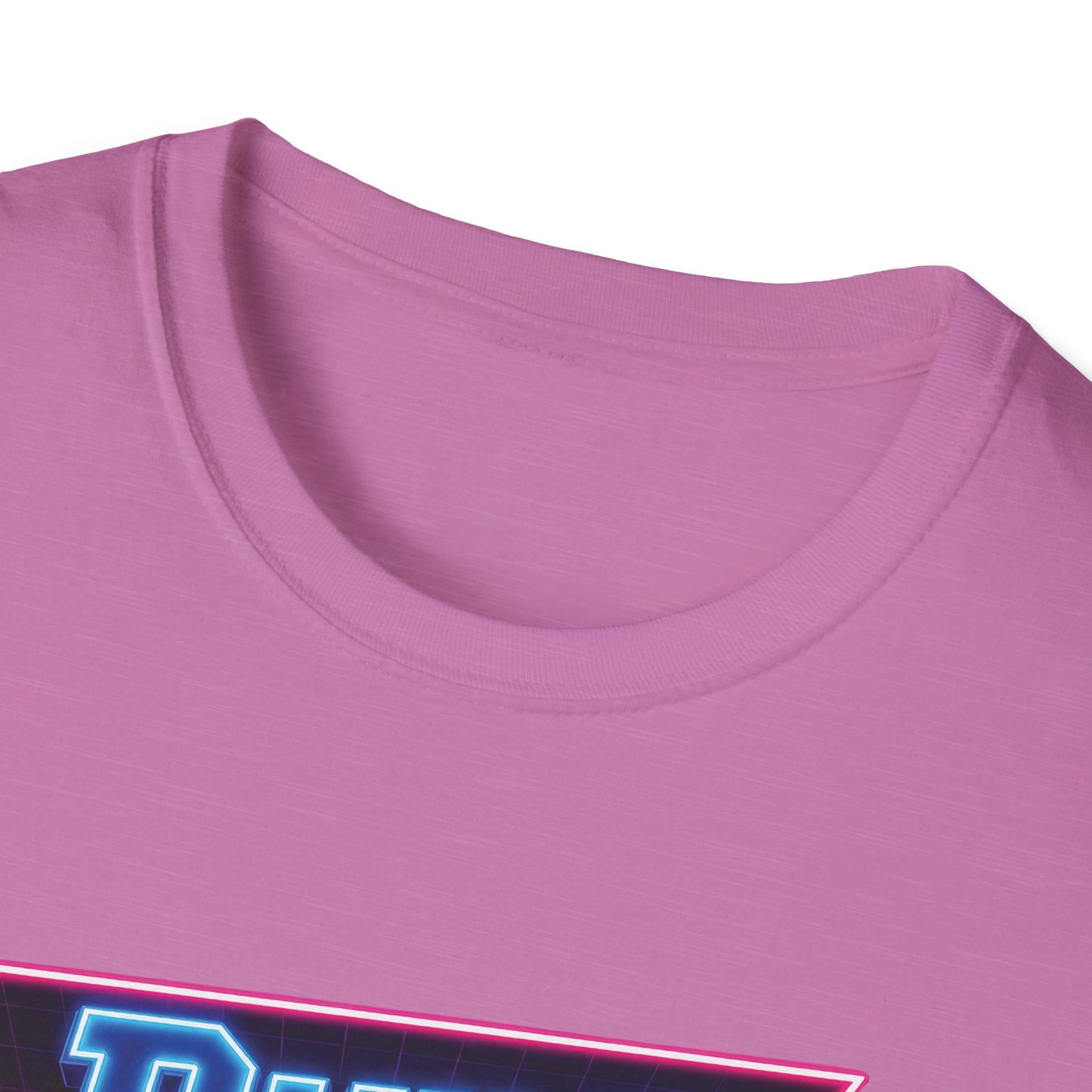 Built Different Raised Offline T-Shirt | Retro 80s Neon Graphic Tee