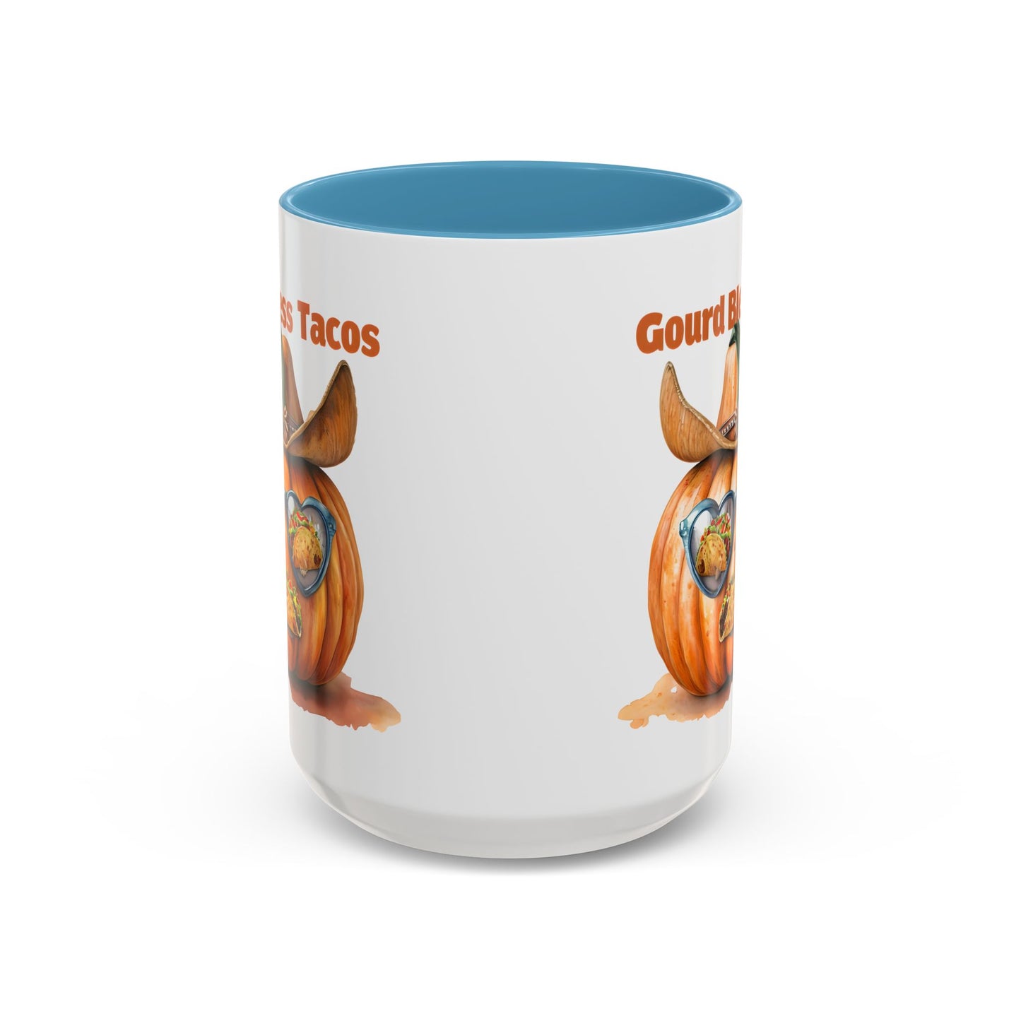 Gourd Bless Tacos Coffee Mug - Perfect for Fall, Halloween, Thanksgiving, Taco Lovers, Kitchen Decor