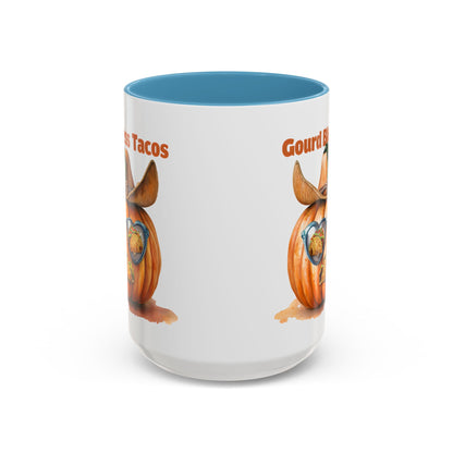 Gourd Bless Tacos Coffee Mug - Perfect for Fall, Halloween, Thanksgiving, Taco Lovers, Kitchen Decor