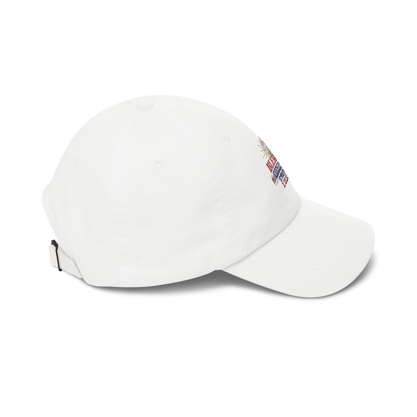 Blessed Unbothered Freedom Cap | Patriotic Faith Dad Cap