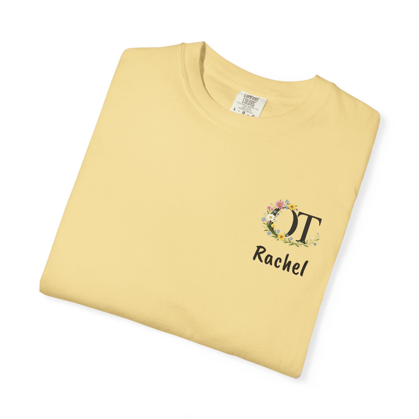 Occupational Therapist Monogram T-shirt | Personalized OT Monogram