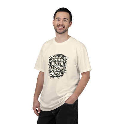 Straight Outta Nursing School T-shirt | Nursing Graduate Tee, Cap Graphic