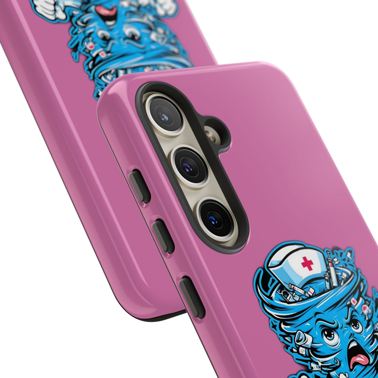 Chaos Coordinator Phone Case, Fun Nurse Gift, Tough Cases for Healthcare Heroes, Unique Cell Phone Cover, Funny Medical Humor/ Pink