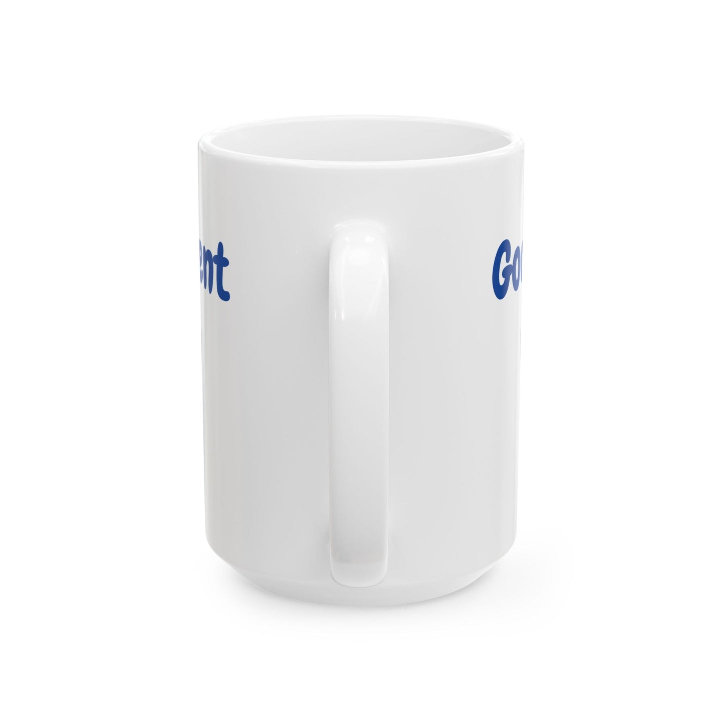 Godfident Christian Faith Ceramic Mug, Inspirational Coffee Cup for Believers, Religious Gift, Pastor, Church Kitchen Decor, Tea Mug