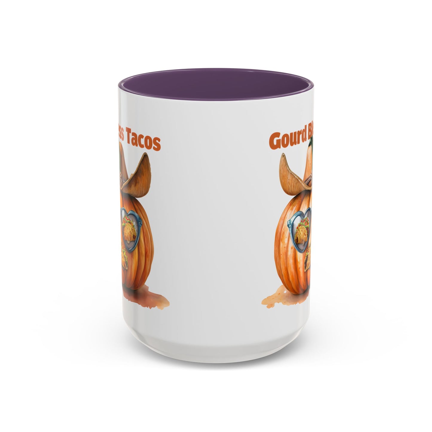 Gourd Bless Tacos Coffee Mug - Perfect for Fall, Halloween, Thanksgiving, Taco Lovers, Kitchen Decor