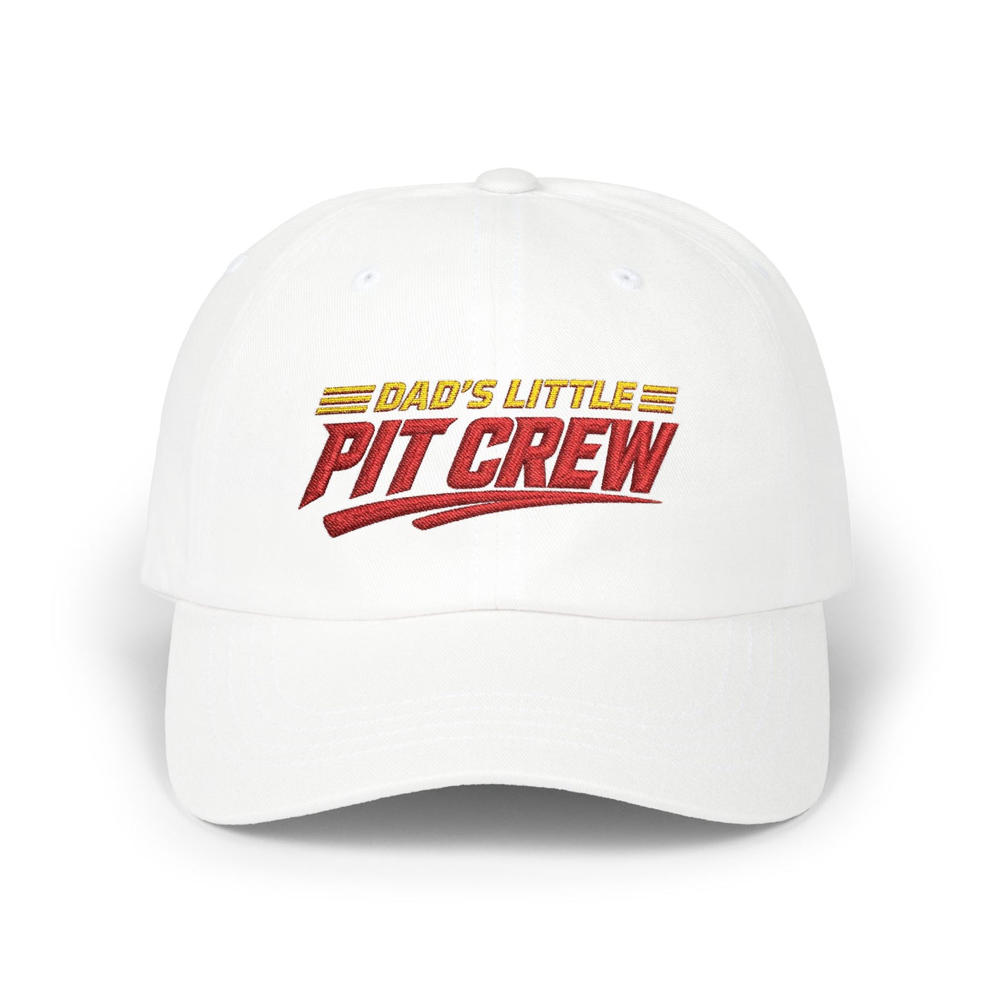 Dad's Little Pit Crew Dad Cap | Racing Baseball Hat