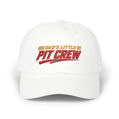 Dad's Little Pit Crew Dad Cap | Racing Baseball Hat