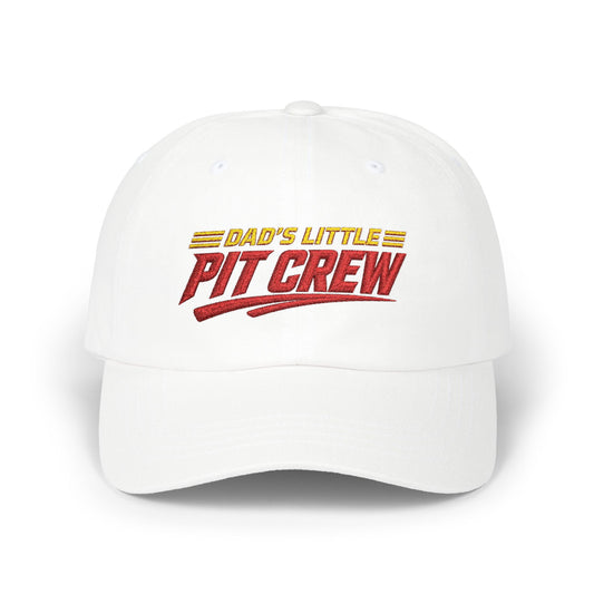 Dad's Little Pit Crew Dad Cap | Racing Baseball Hat