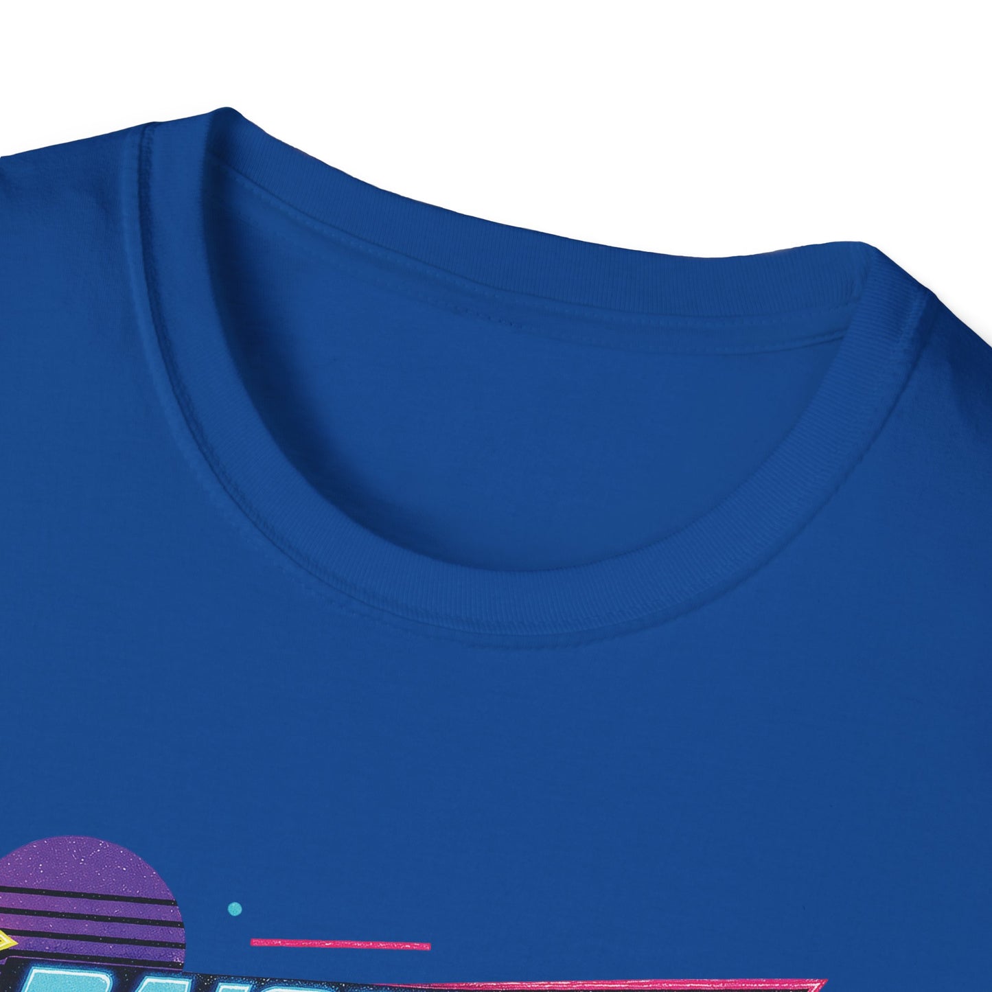 Raised on Jesus & Hose Water T-Shirt | Retro Neon Christian Faith Graphic