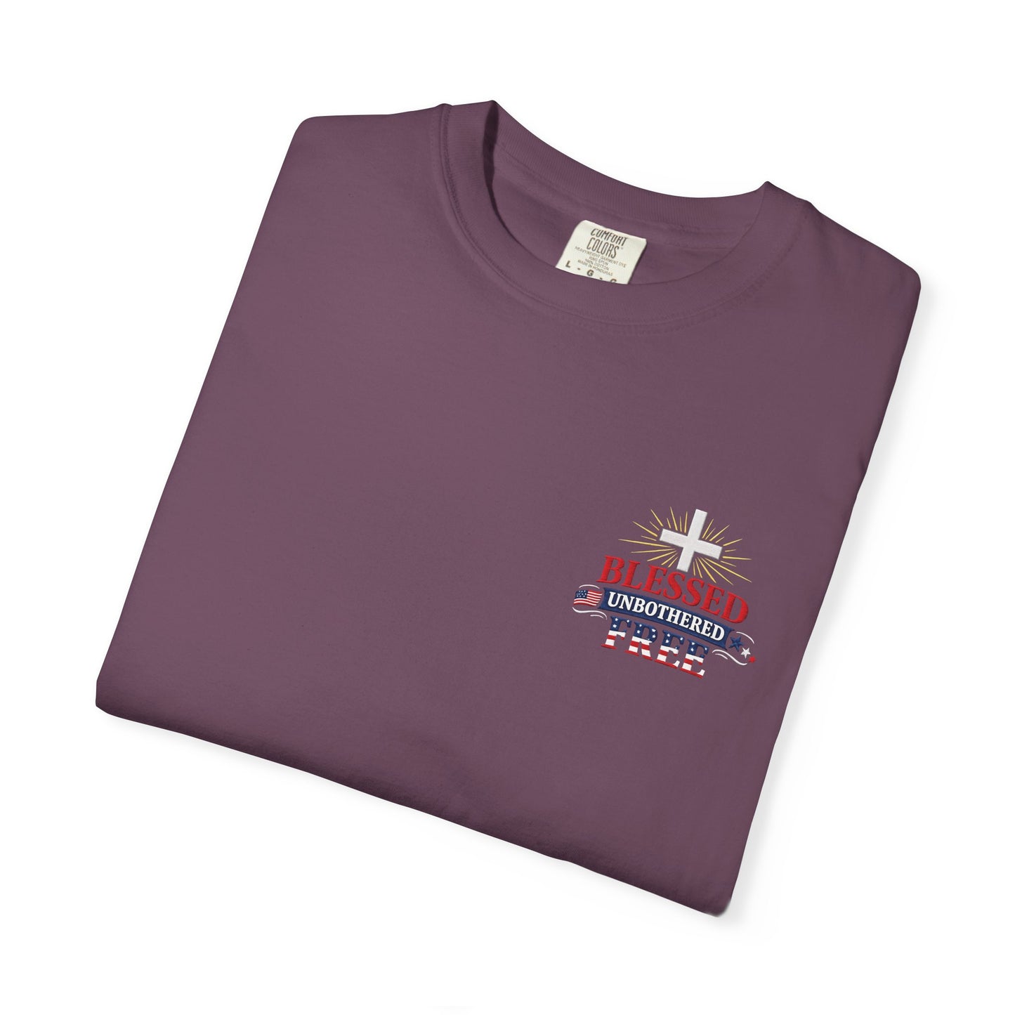 Blessed Unbothered Free cross | T-shirt