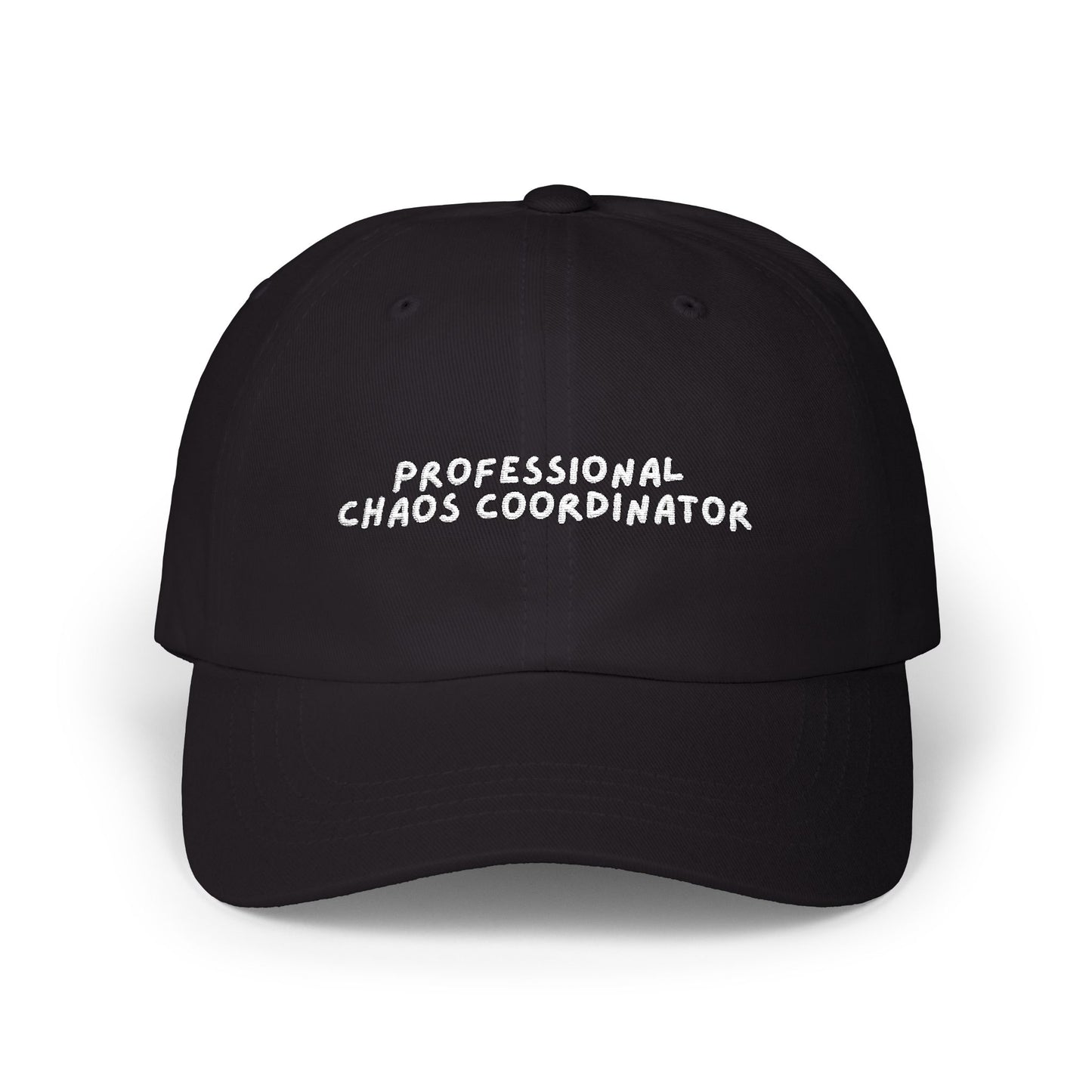 Professional Chaos Coordinator Dad Cap | Humorous Baseball Hat