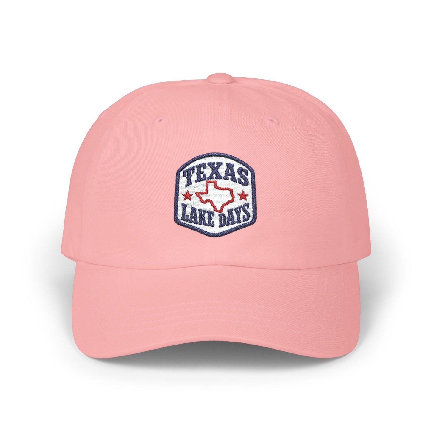 Texas Lake Days Dad Cap | Embroidered Patch Baseball Hat