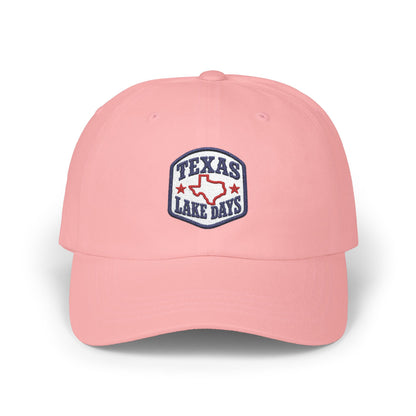 Texas Lake Days Dad Cap | Embroidered Patch Baseball Hat