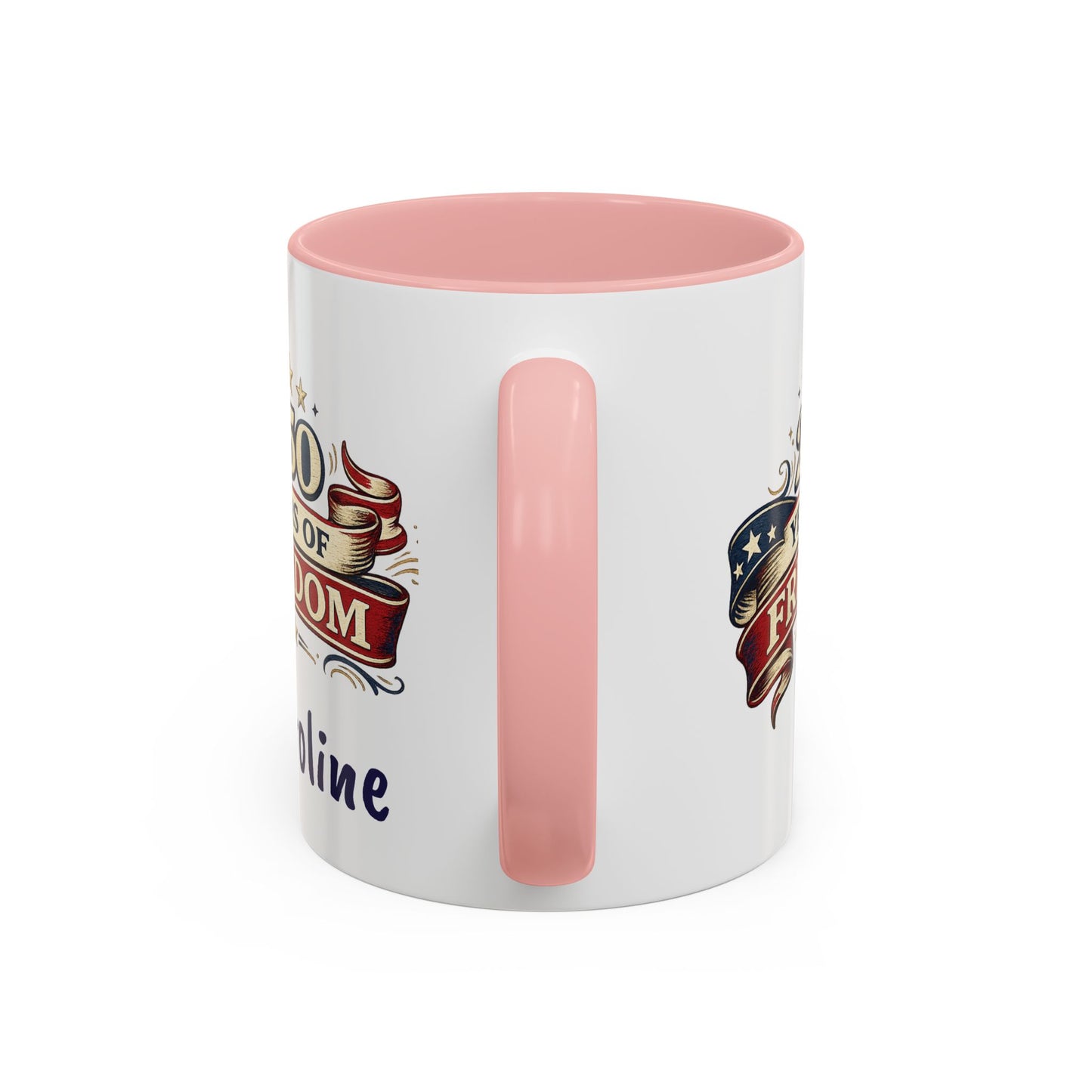 250 Years of Freedom Coffee Mug | Personalized Name - America 250th Anniversary, Semiquincentennial, Patriotic Gift, Heritage Celebration