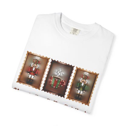 March On Coffee Soldier! T-shirt | Nutcracker Coffee Soldier Illustration