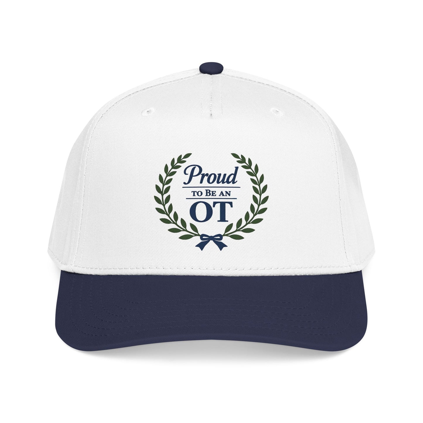Proud to Be an OT Baseball Cap | Occupational Therapist Hat, Laurel Wreath