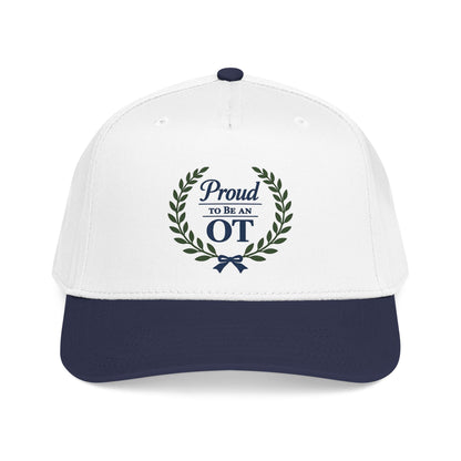 Proud to Be an OT Baseball Cap | Occupational Therapist Hat, Laurel Wreath