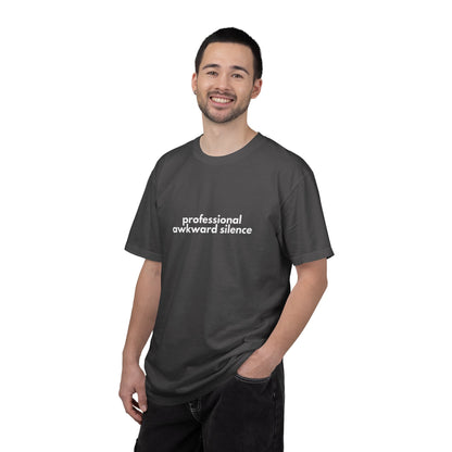 Professional Awkward Silence T-Shirt | Introvert Funny Quote