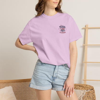 Texas Lake Days Hit Different T-shirt | State Outline Lake Life