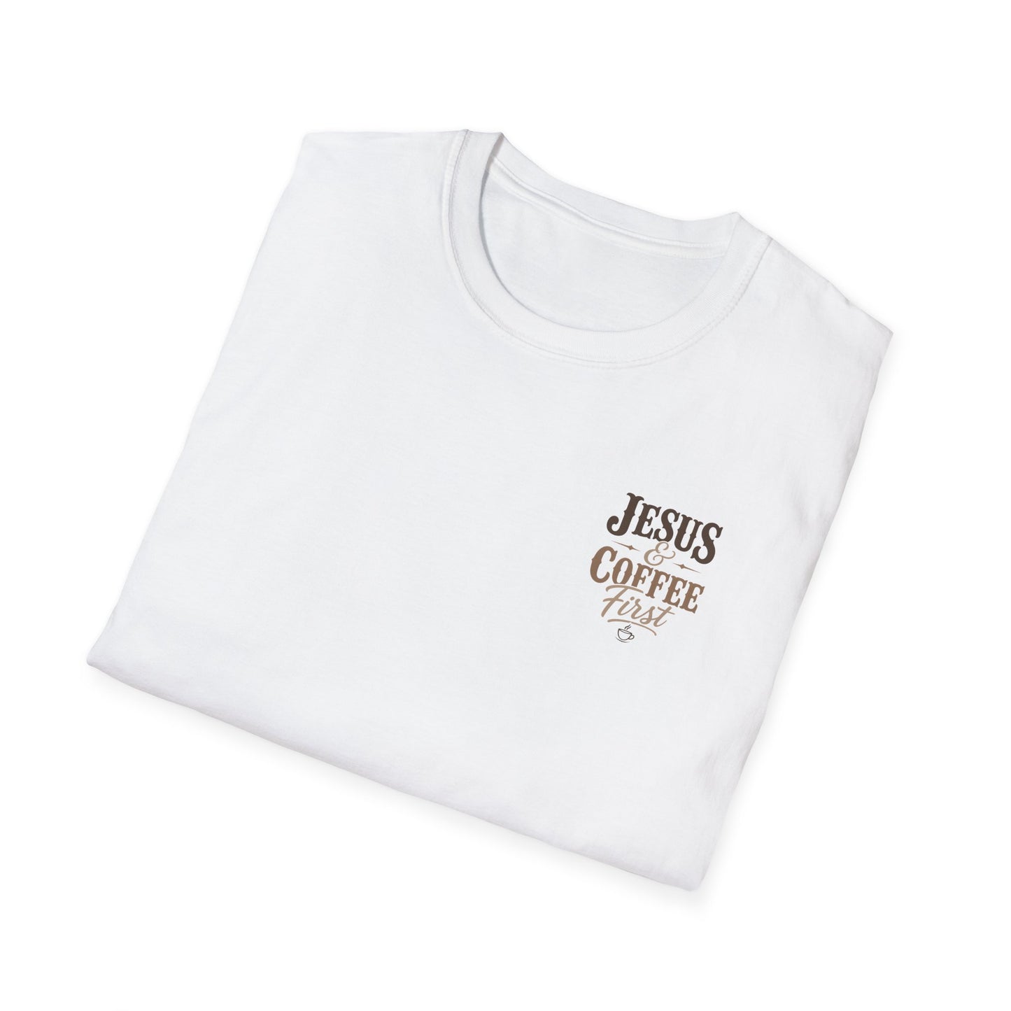 Jesus & Coffee First T-Shirt | Christian Coffee Tee