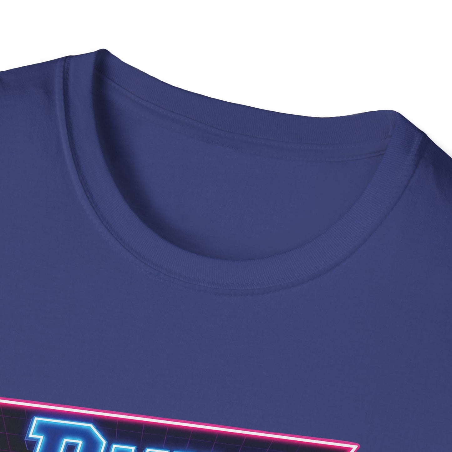 Built Different Raised Offline T-Shirt | Retro 80s Neon Graphic Tee