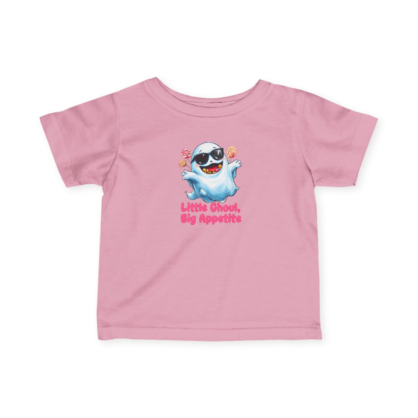 Adorable Halloween Infant T-Shirt, Little Ghoul Big Appetite Tee, Baby Halloween Costume, Cute Toddler Shirt, Spooky Fun Apparel, [...]
