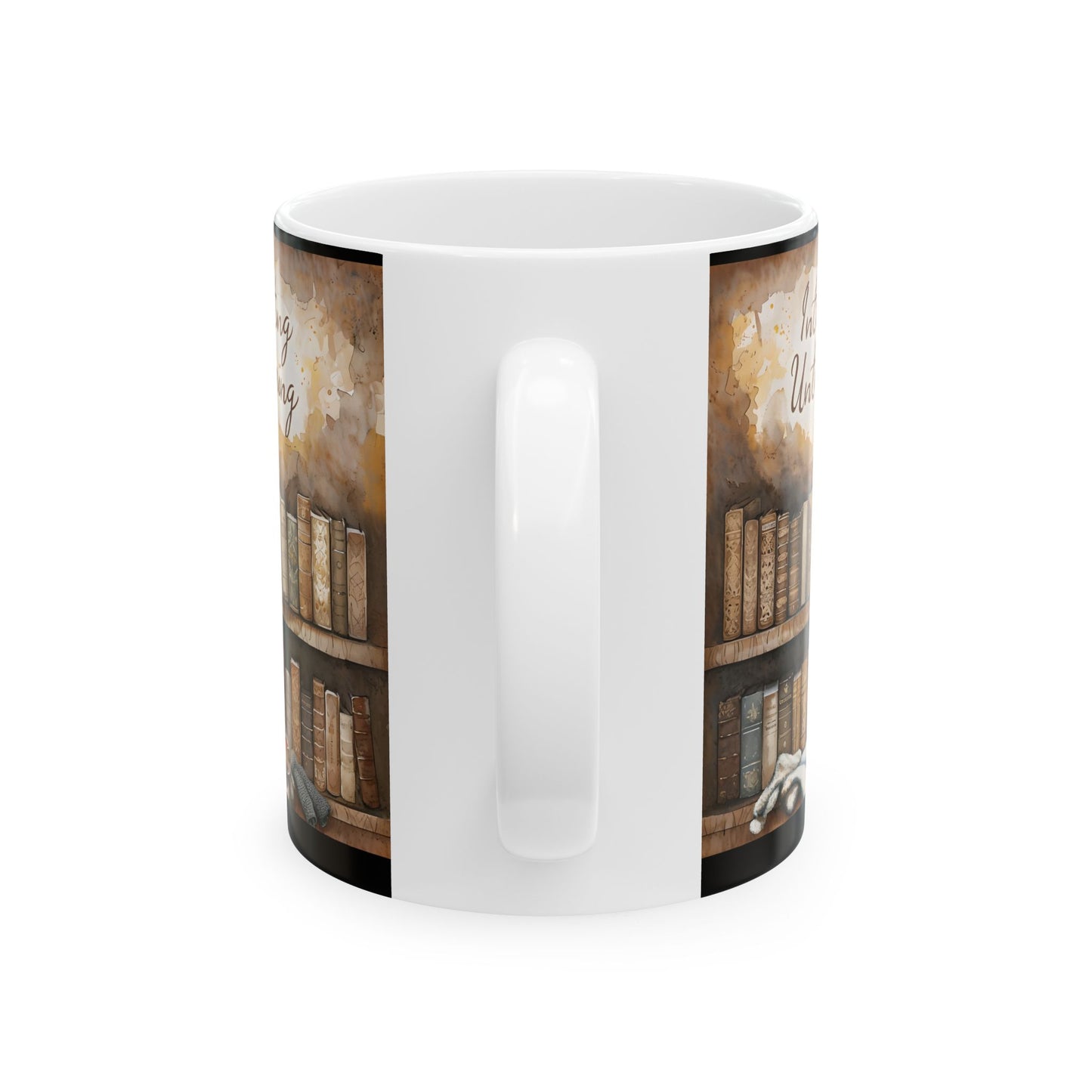 Literary Bliss Ceramic Mug, Cozy Coffee Cup for Book Lovers, Perfect Gift for Writers, Reading Nook Decor, Introvert Gift, Bookstore [...]