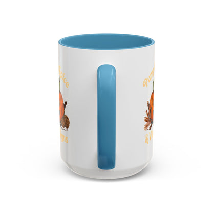 Pumpkin Spice Coffee Mug - Perfect for Fall Decor, Nursing Gifts, Halloween Parties, Cozy Mornings, Harvest Gatherings