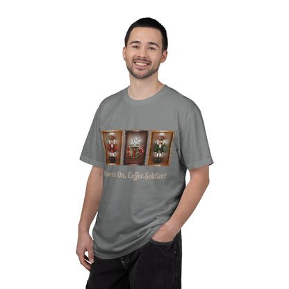 March On Coffee Soldier! T-shirt | Nutcracker Coffee Soldier Illustration
