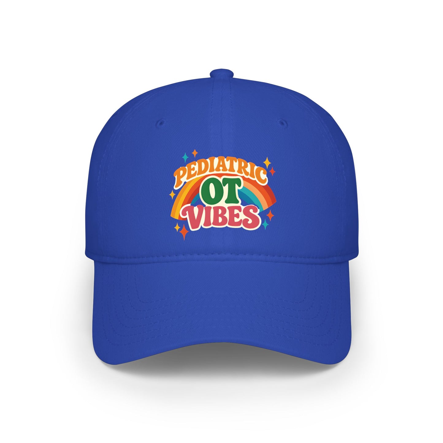 Pediatric OT Vibes Cap | Occupational Therapy Rainbow Logo