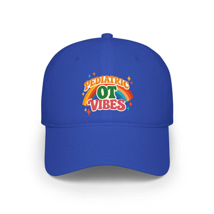 Pediatric OT Vibes Cap | Occupational Therapy Rainbow Logo