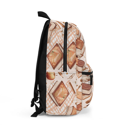 Personalized Book Backpack for Girls | Aesthetic Reader School Bag | Custom Book Lover Gift | Cozy Academia Backpack | Back to School