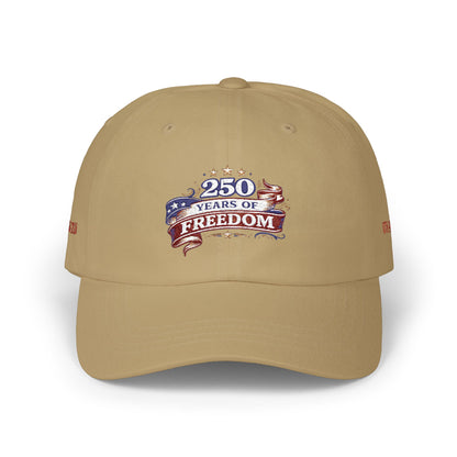250 Years of Freedom America Anniversary Dad Cap
