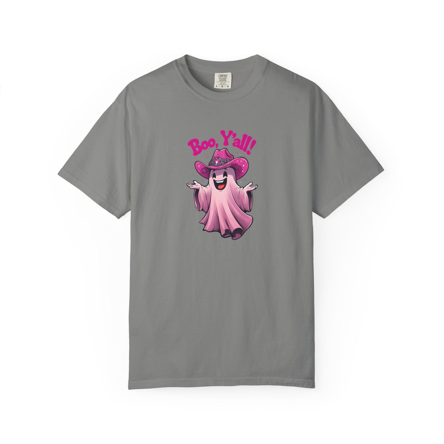 Boo Y'all Ghost T-Shirt, Fun Halloween Tee, Unisex Shirt, Cute Ghost Apparel, Spooky Season Outfit