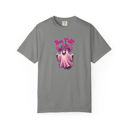Boo Y'all Ghost T-Shirt, Fun Halloween Tee, Unisex Shirt, Cute Ghost Apparel, Spooky Season Outfit