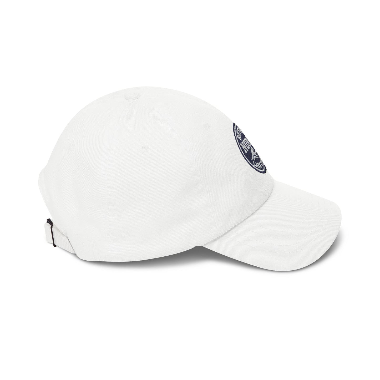 Retired Nurse Lake Crew Dad Cap | Embroidered Patch Adjustable Hat