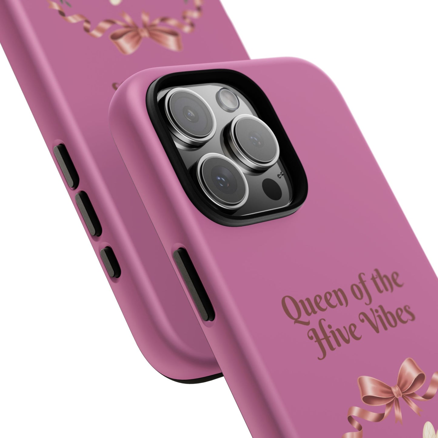 Queen of the Hive Bee Phone Case | Cute Floral Bee iPhone Case