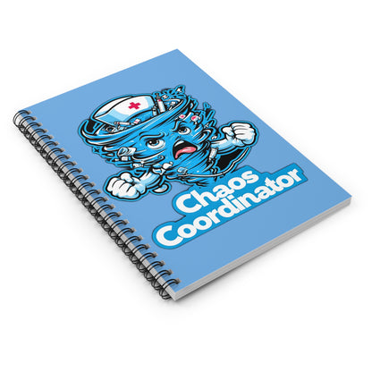 Chaos Coordinator Notebook - Perfect for Nurses, Gifts for Healthcare Workers, Inspirational Journal, Fun Stationery, Motivational Organizer