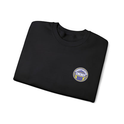 Unbothered Energy embroidered sweatshirt | Funny Slogan Crewneck