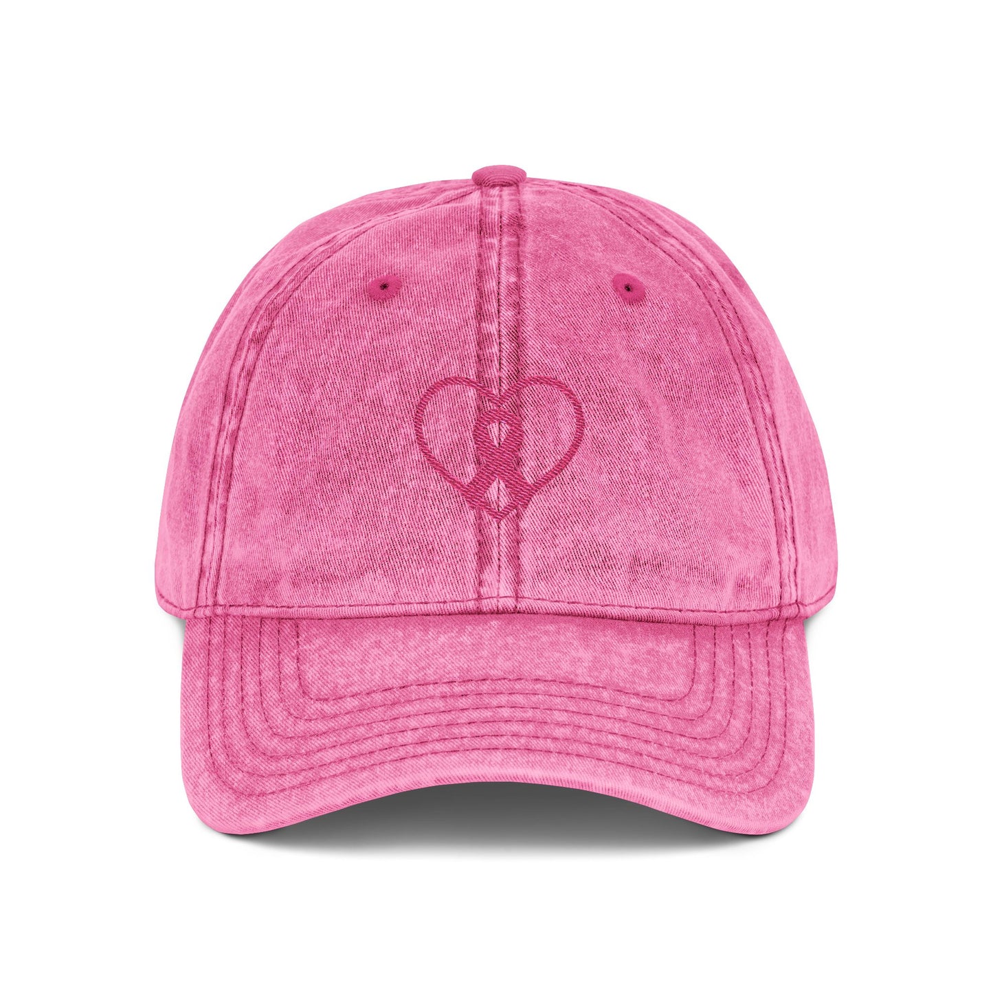 Embroidered Vintage Cap, Breast Cancer Awareness Hat, Pink Ribbon Baseball Cap, Cancer Support Gift, Retro Cancer Survivor Cap
