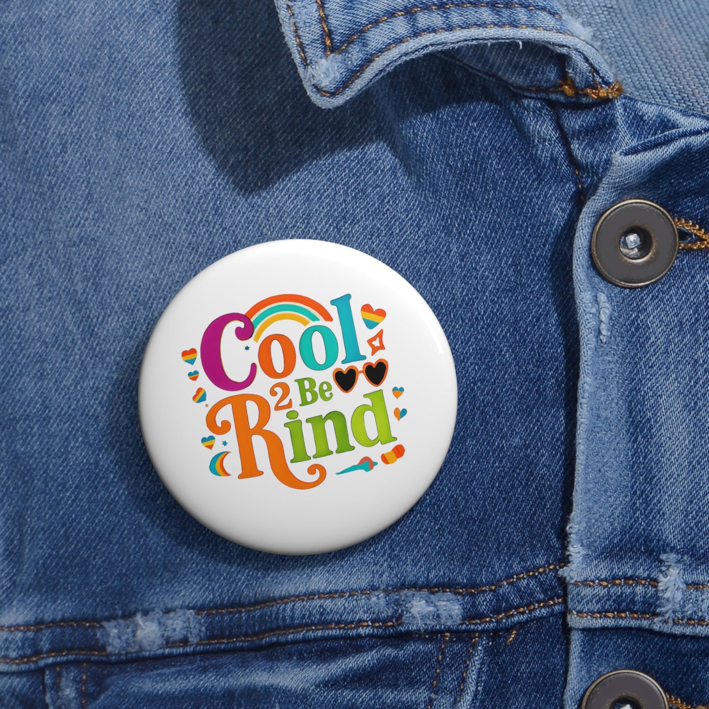 Pin Buttons, Cool 2 Be Kind Pin, Custom Pinback Button, Kindness Pin, Backpack Pin, Lapel Pin, Hat Pin
