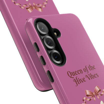 Queen of the Hive Bee Phone Case | Cute Floral Bee iPhone Case