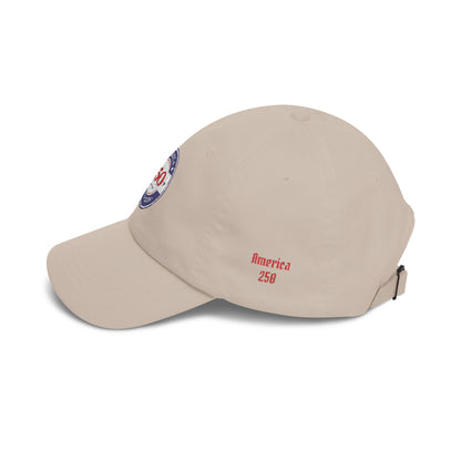 250th Anniversary Badge Dad Cap | America 1776-2026