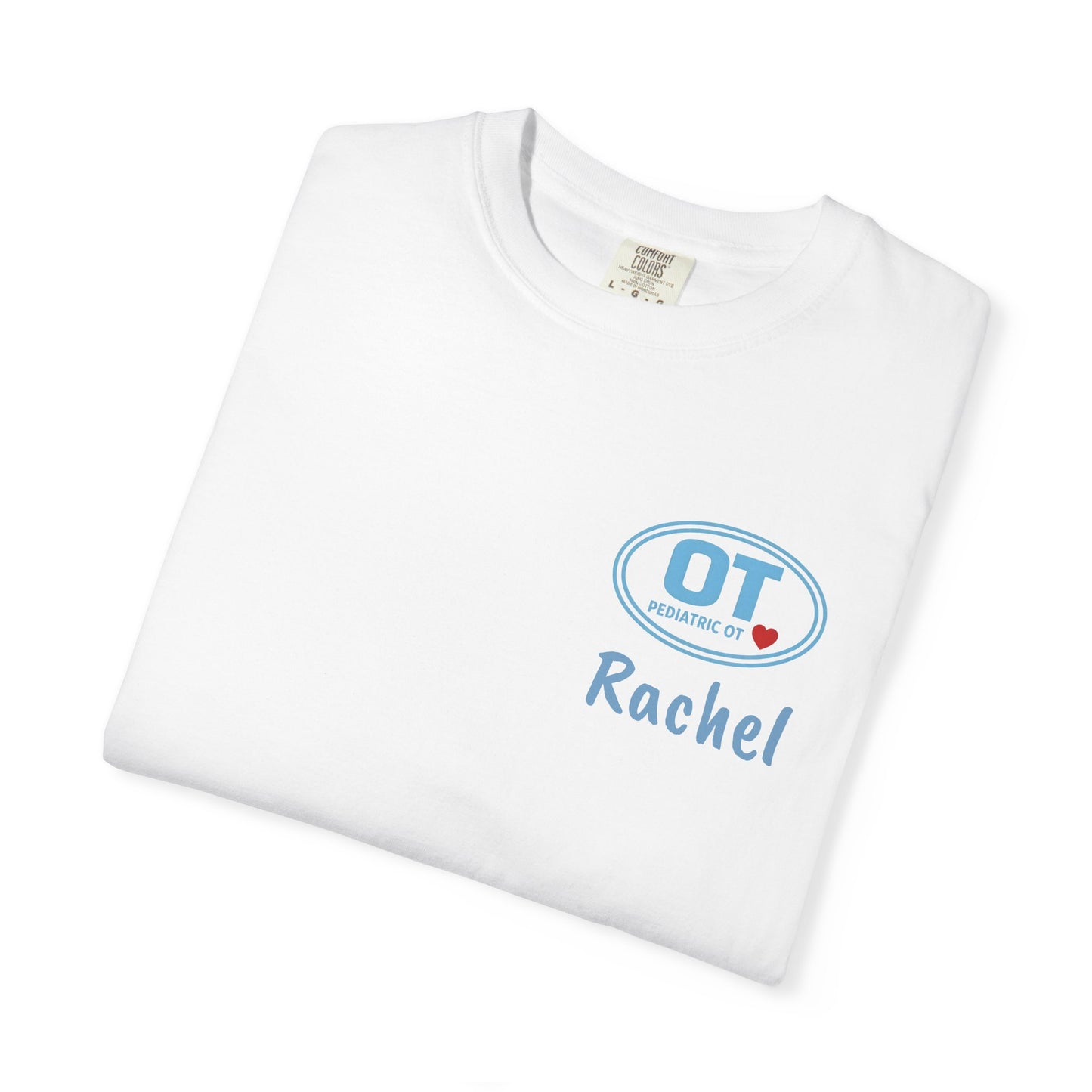 Pediatric OT Oval Logo Personalized T-Shirt | Occupational Therapy Tee