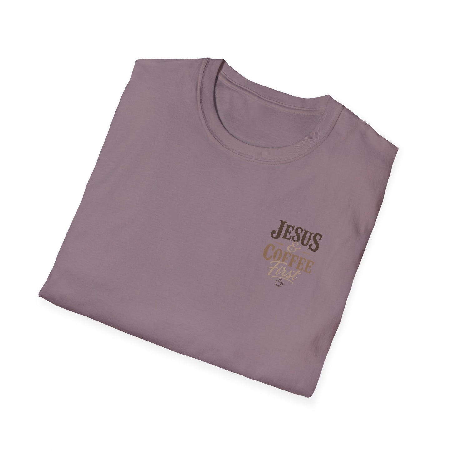 Jesus & Coffee First T-Shirt | Christian Coffee Tee