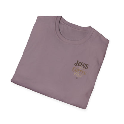 Jesus & Coffee First T-Shirt | Christian Coffee Tee